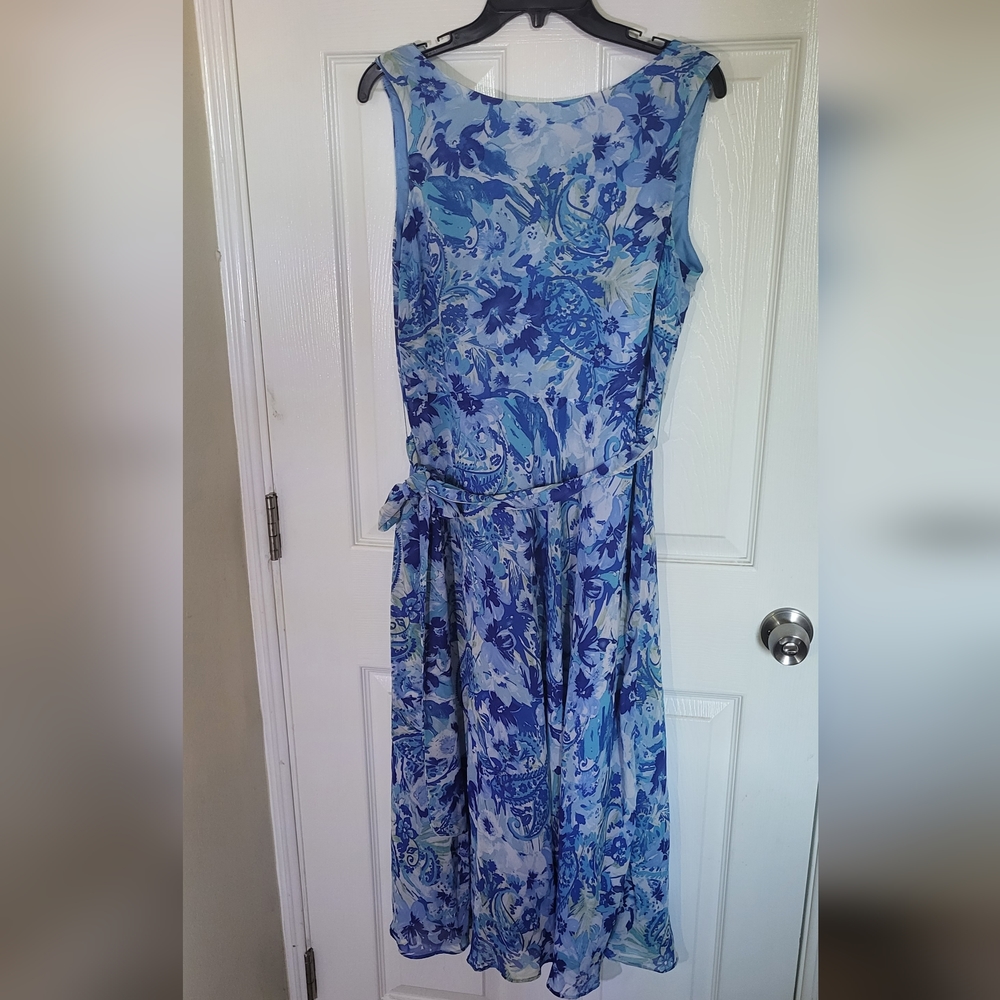 Size 8 Baby blue dress